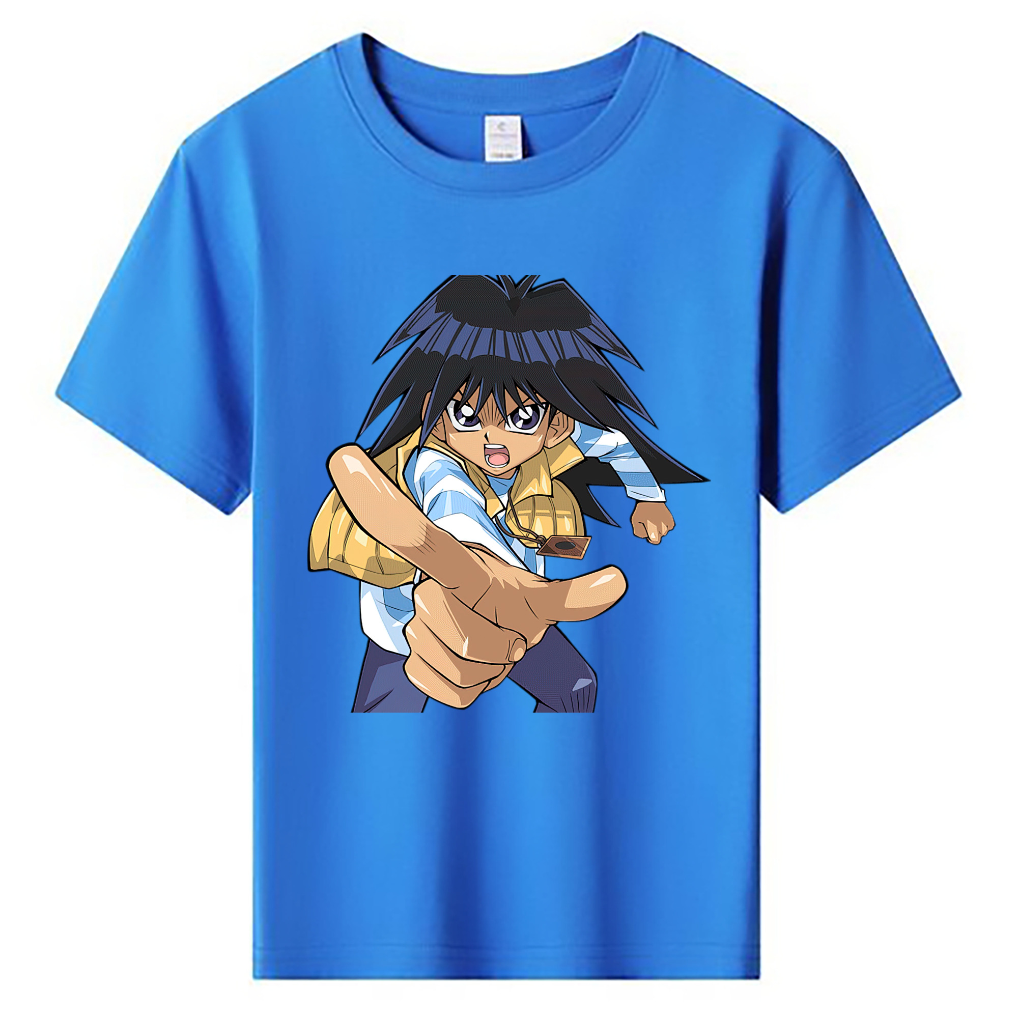 （画像用） 遊☆戯☆王 Yu-Gi-Oh! 綿100％キッズTシャツ（フロントプリント）